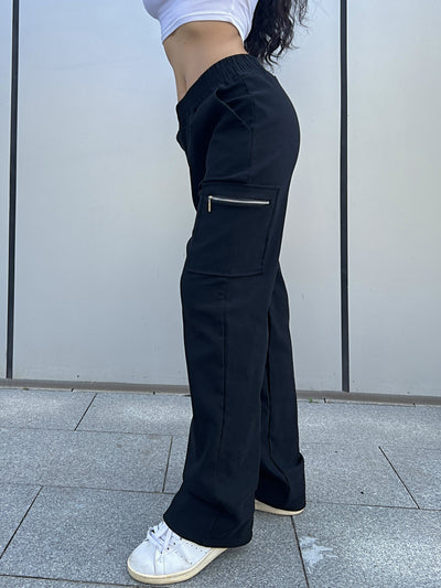 Noa | Rechte cargo broek