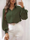 Bonnie - Blouse met Swiss Dot en Lantaarnmouwen