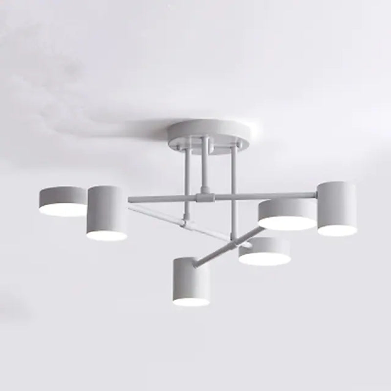 Astralux – Modern Circular Ceiling Light in Black and Gold