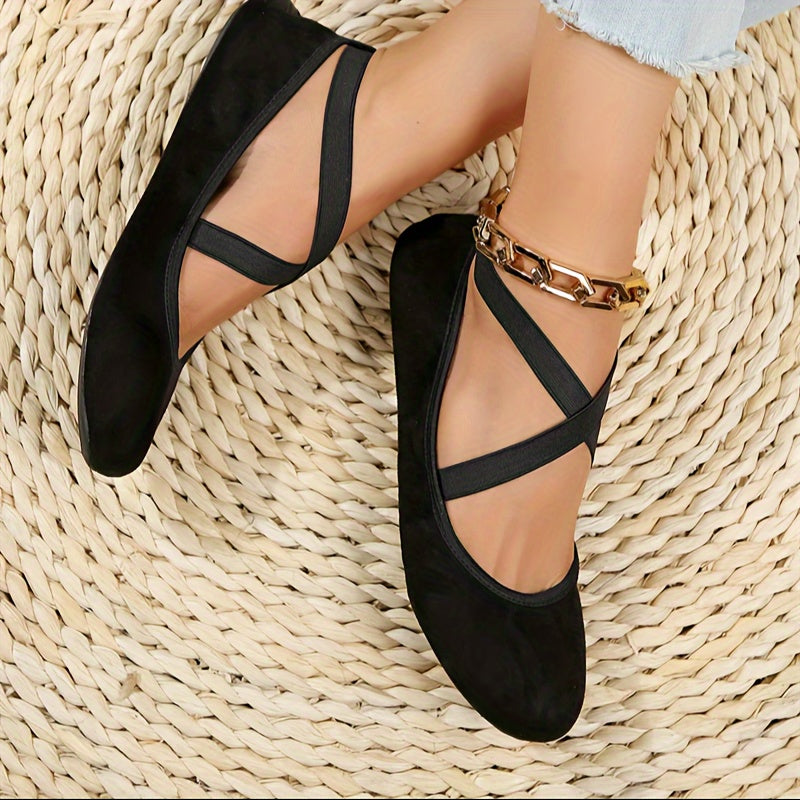 Elena | Elegant women's ballet flats with non-slip sole