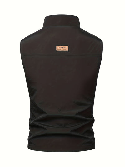 Eva | Sleeveless vest with zip pockets