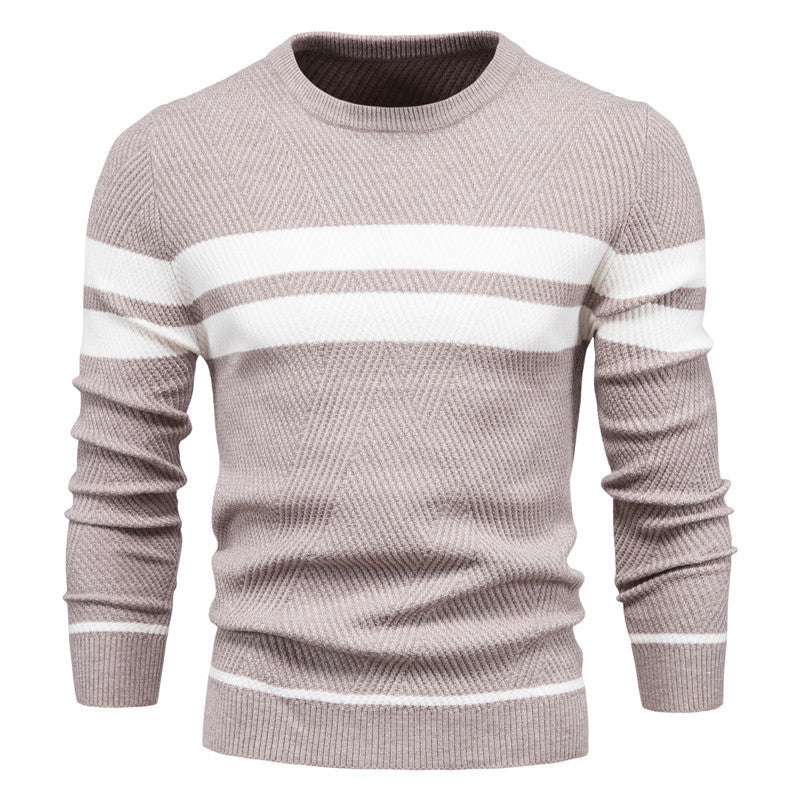 Elias - Casual striped sweater 