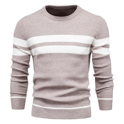 Elias - Casual striped sweater 