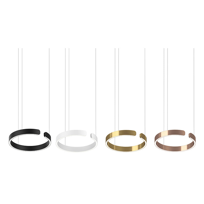 Edge Modern Circle LED hanging lamp 