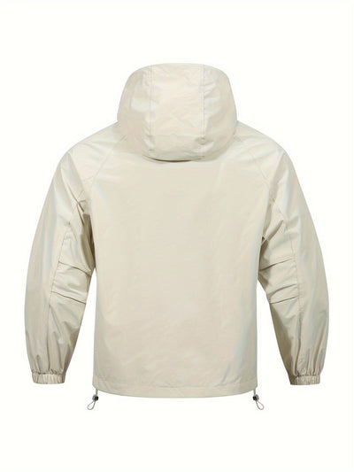 Lars | Breathable summer jacket with a natural pattern