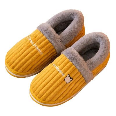 Mila | Warme dames pantoffels met dikke voering・Compact en comfortabel
