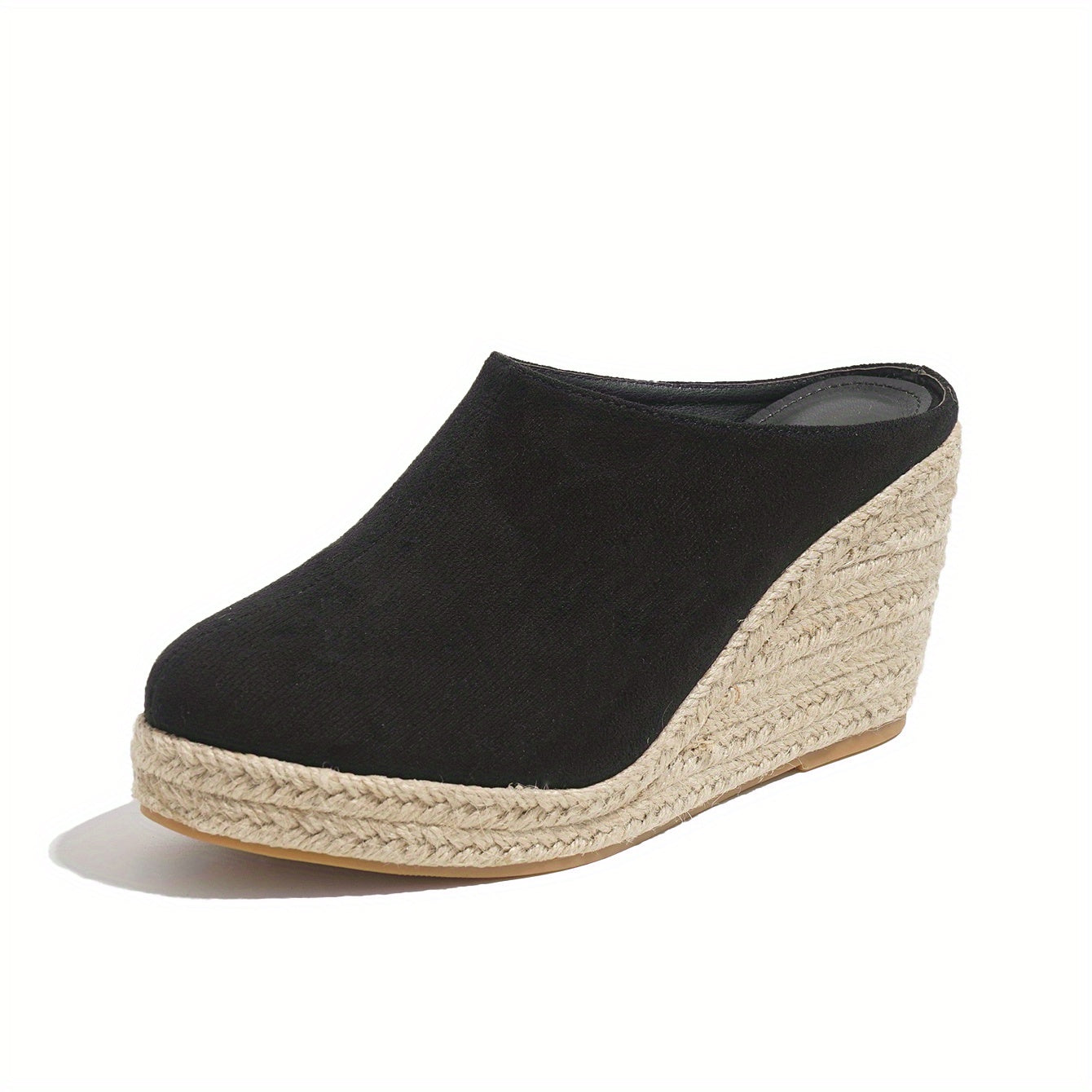 Luna | Comfortable backless espadrille heels