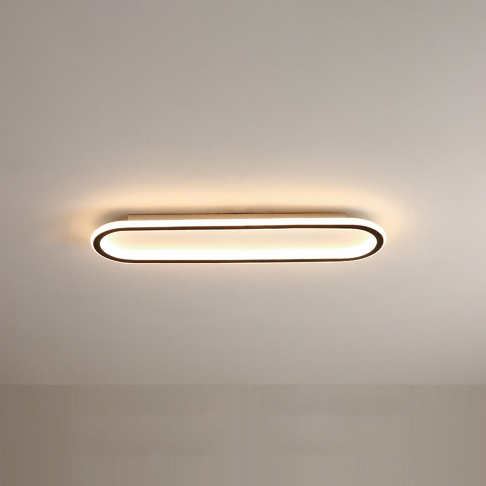 Avelon – Rectangular Ceiling Light Black & Gold for Bedroom/Living Room
