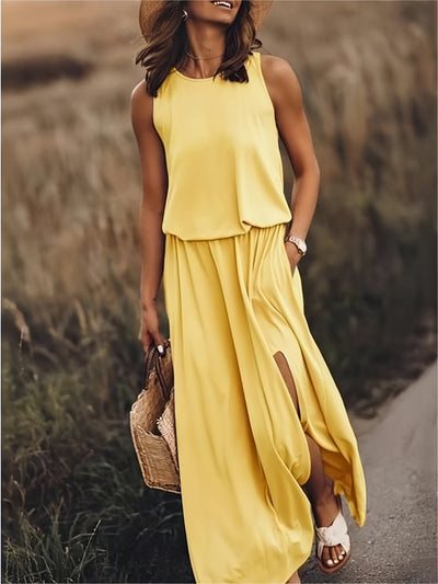 Zomerse Eendelige Maxi Jurk voor Dames
