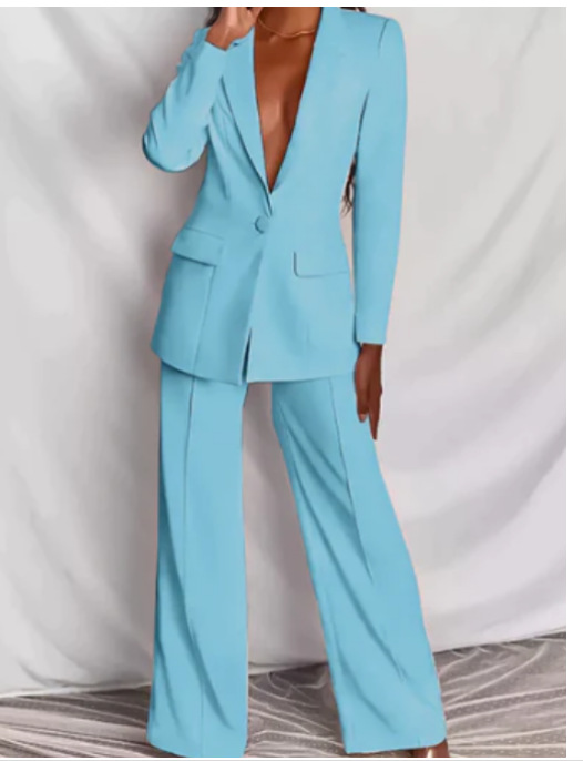 Karla – Blazer and Trouser Set