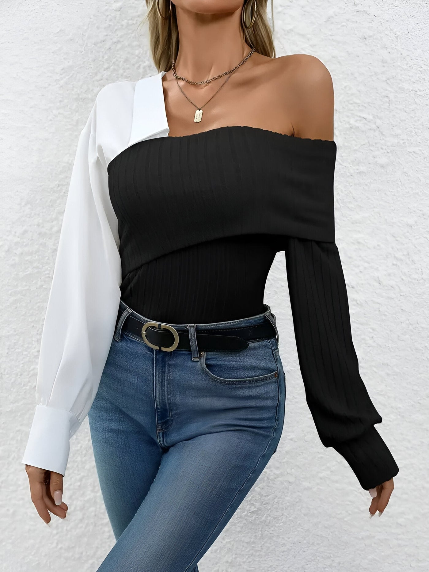 Berlinn - One-Shoulder Top