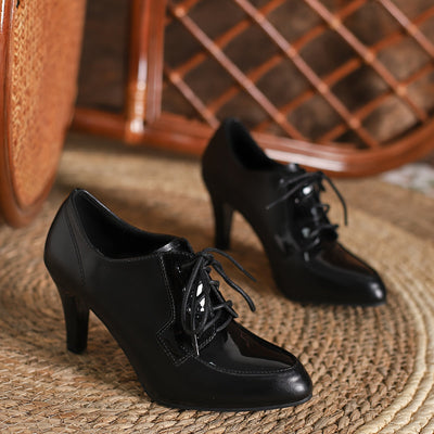 Robin | Effen kleur dames pumps met puntige teen