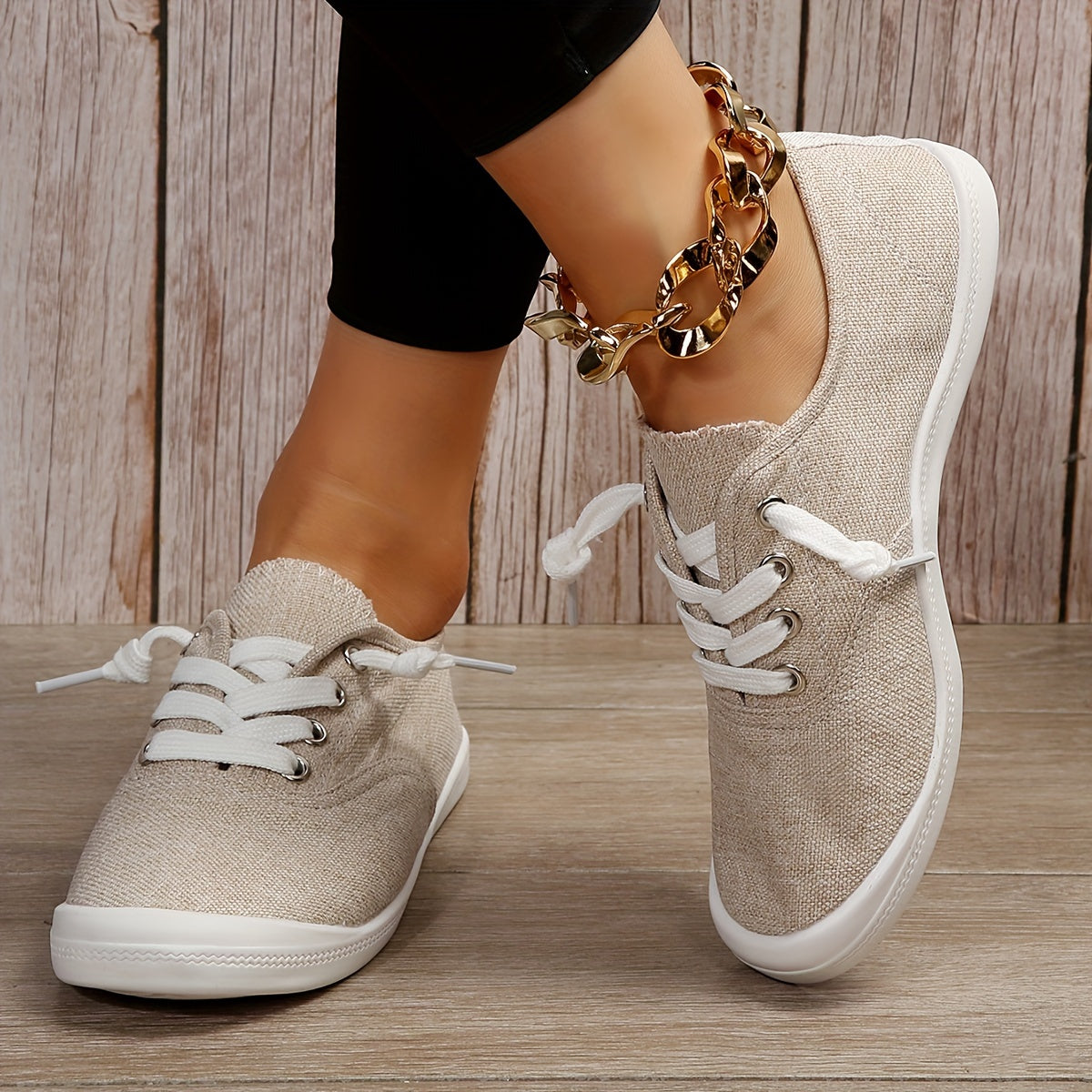 Sofie | Effen dames sneakers voor buiten