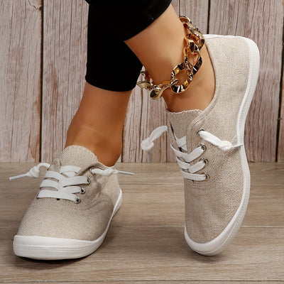 Sofie | Effen dames sneakers voor buiten