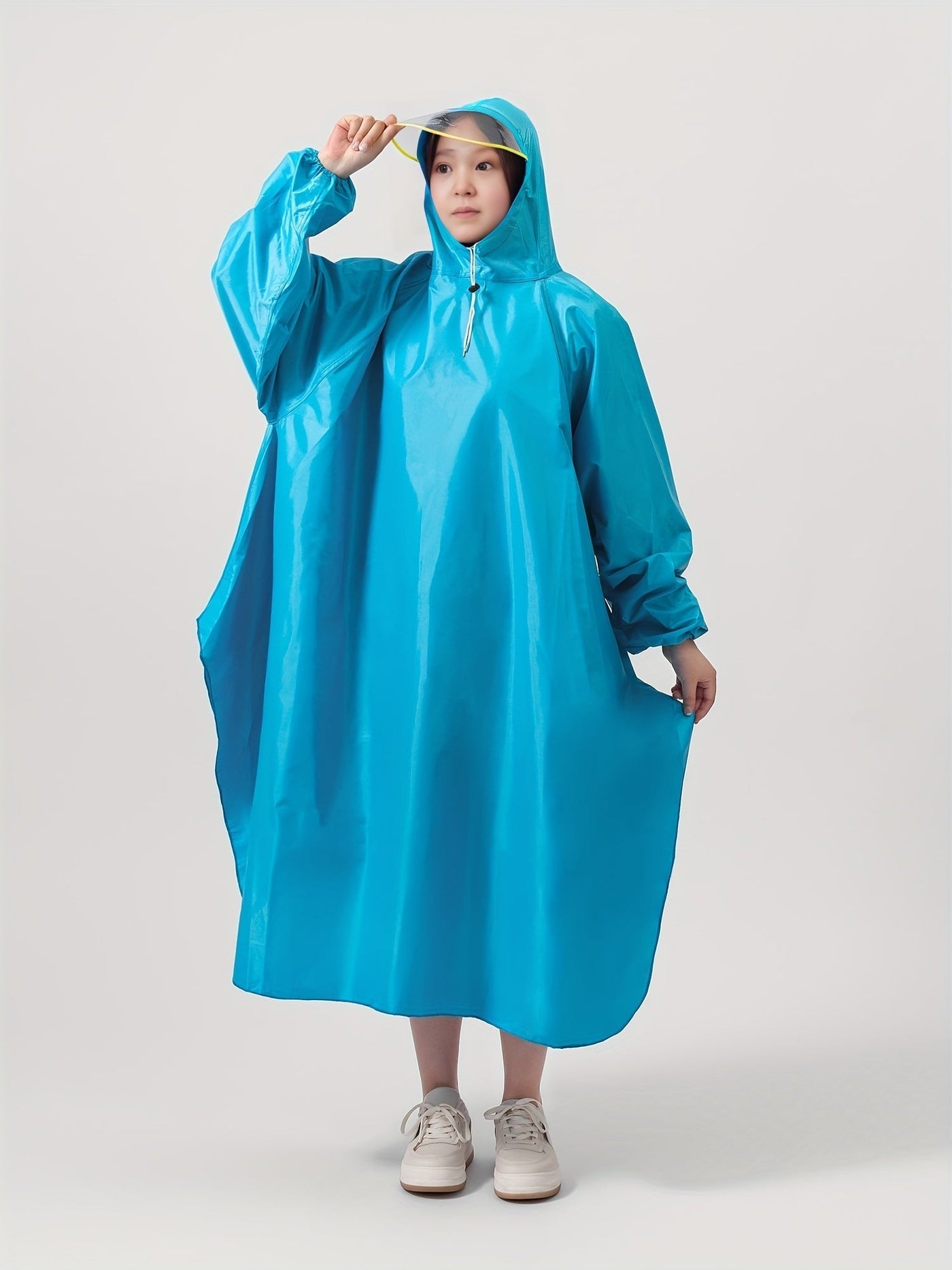 Niels | Waterdichte unisex regenpancho met capuchon