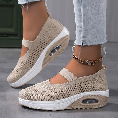 Lotte | Breathable knitted women's sneakers