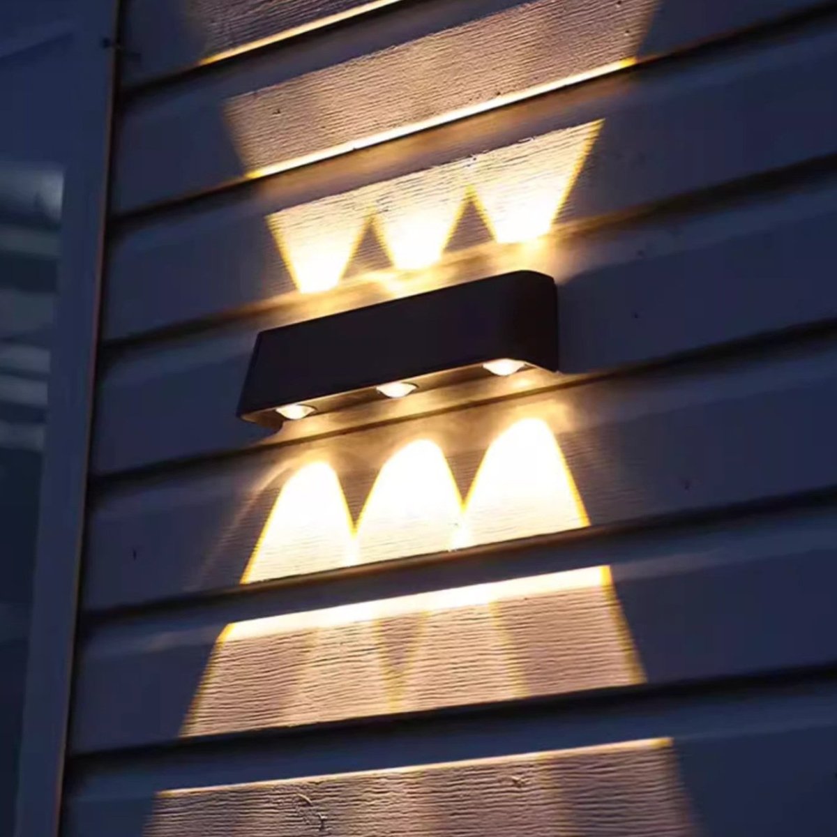 Aurivex - Solar LED Wall Light Warm White Outdoor