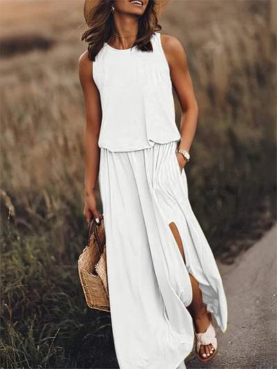 Zomerse Eendelige Maxi Jurk voor Dames