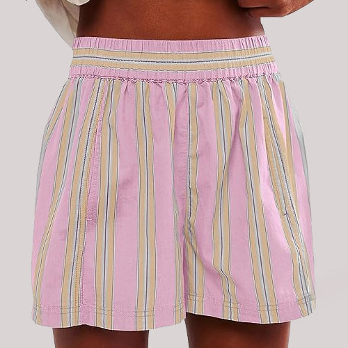 Jazmin - Striped summer shorts