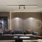 Arivon – Linear LED Ceiling Light Black For Living Room