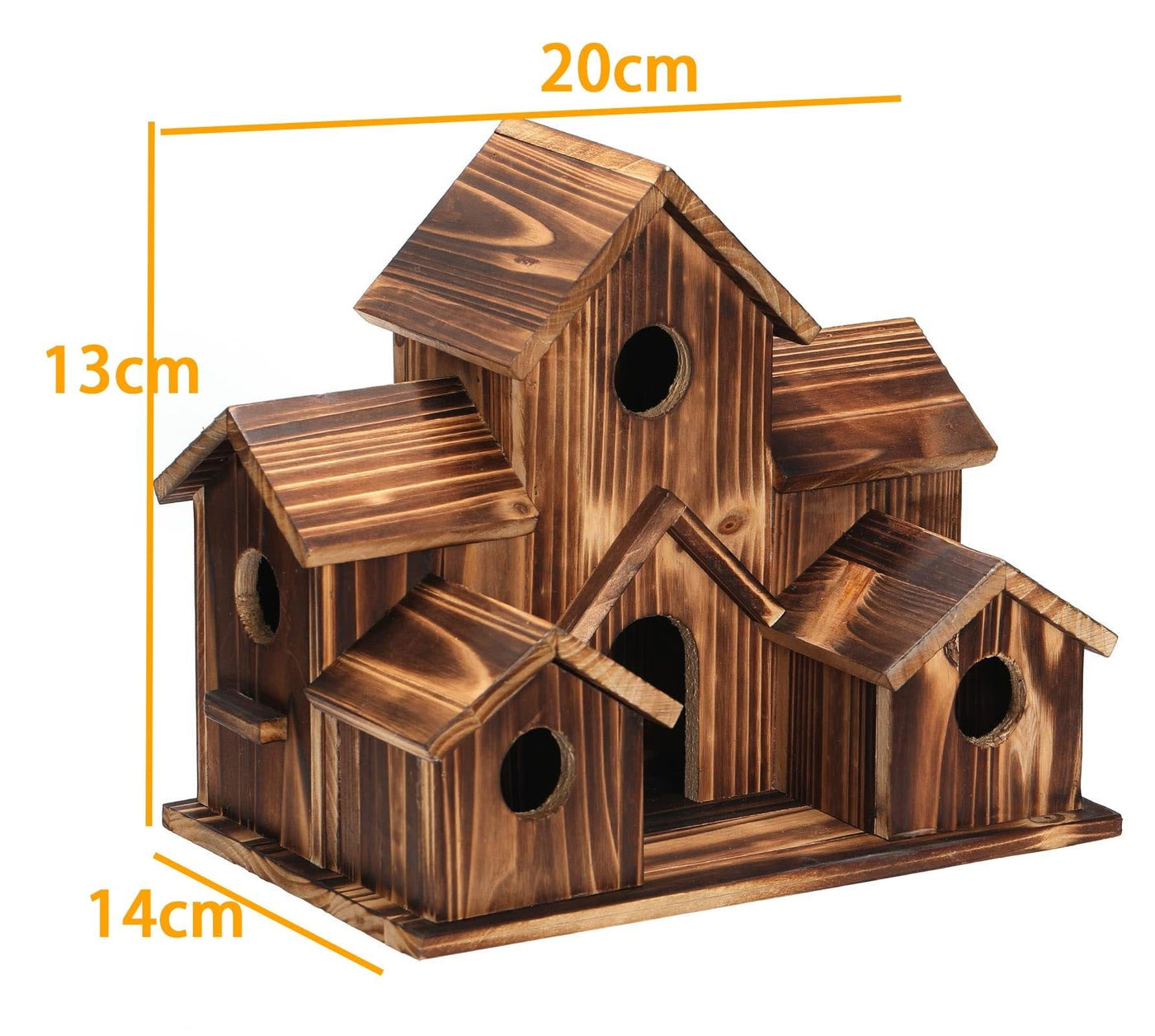 WillowNest functioneel houten vogelhuisje