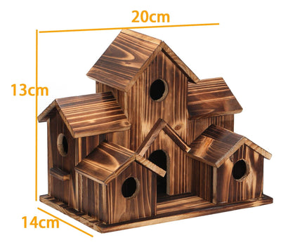 WillowNest functioneel houten vogelhuisje