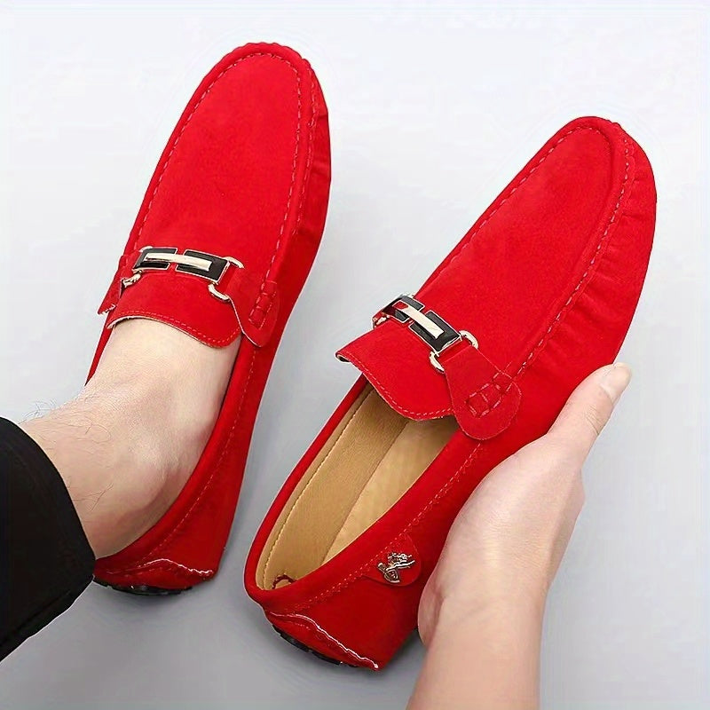 Finn | Moccasin loafers with metallic decor