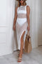 Generys - Rugloze Bikini Cover-Up Jurk Met Zijsplit