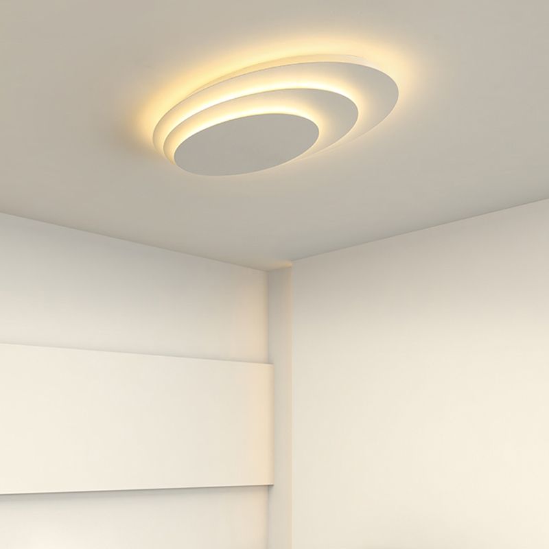 Arivode – Modern Round LED Ceiling Light White 50cm