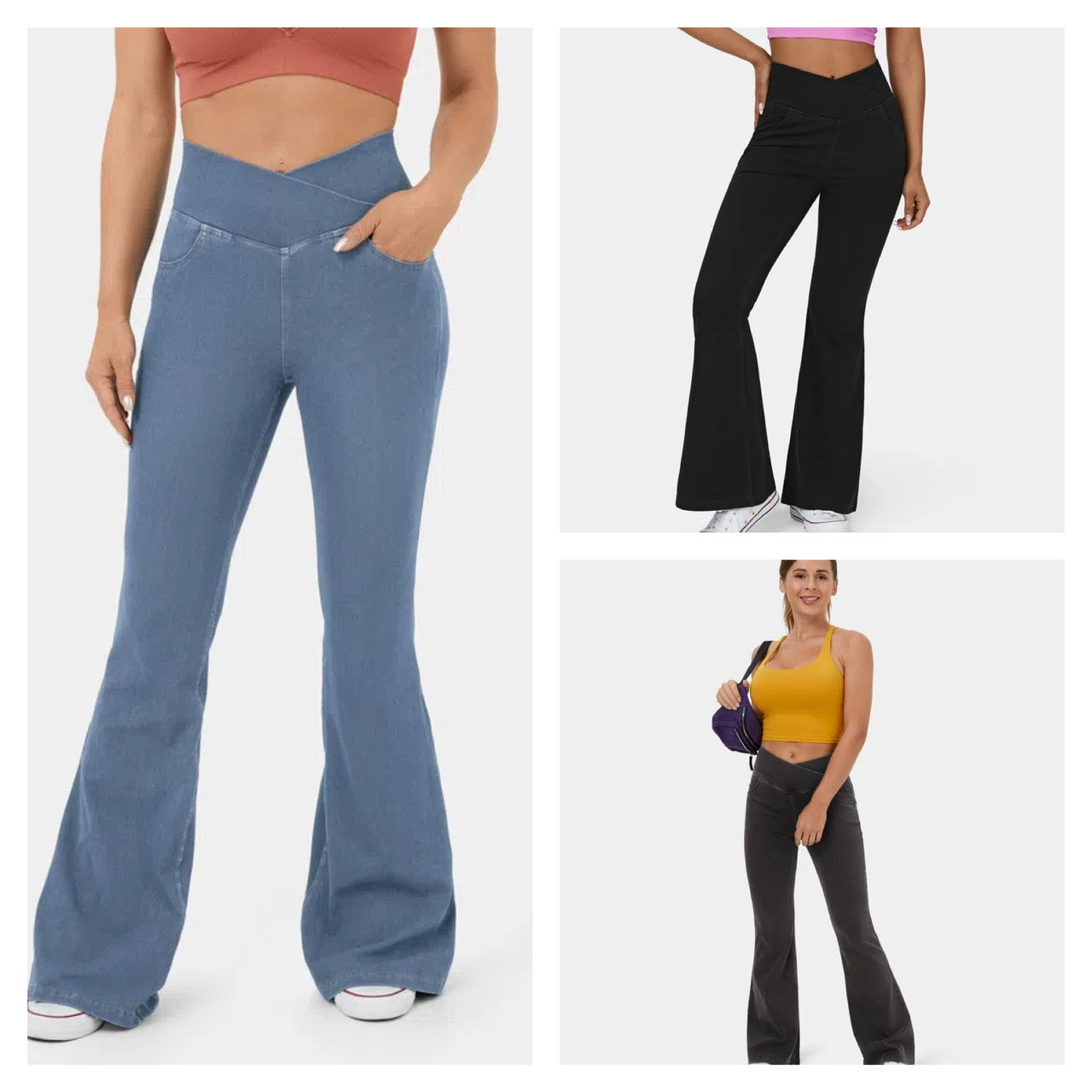 Nimerah - FlexDenim Active Leggings
