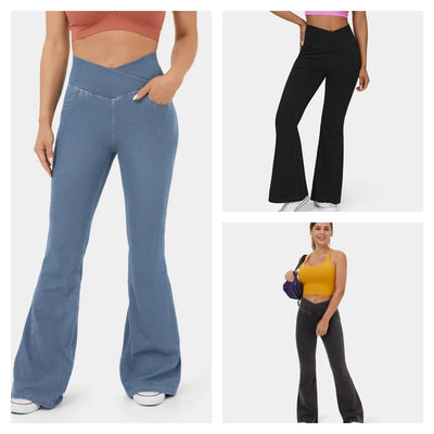 Nimerah - FlexDenim Active Leggings
