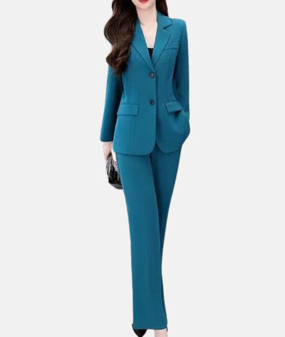 SALLY | Stijlvol broekpak met getailleerde blazer