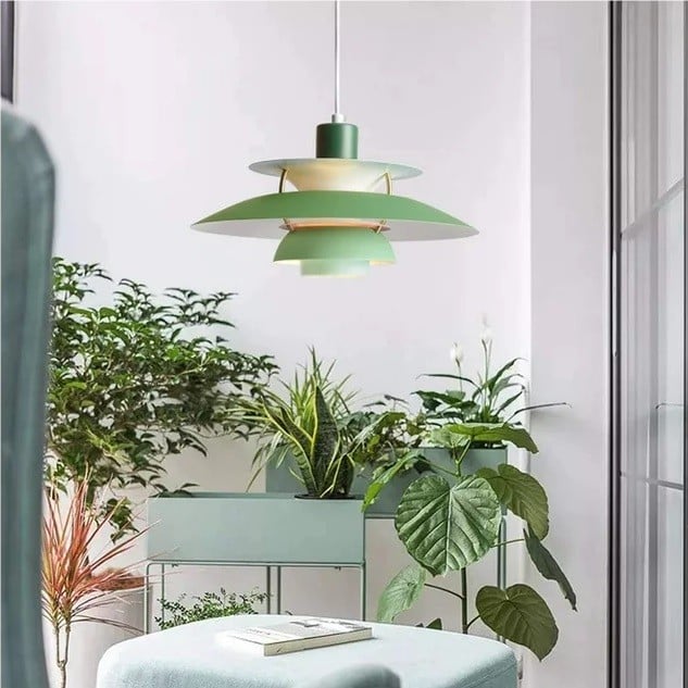 Allegra – Colorful Pendant Light with Macaron Shade