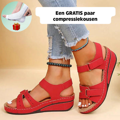 Fashionable orthopedic sandals for summer