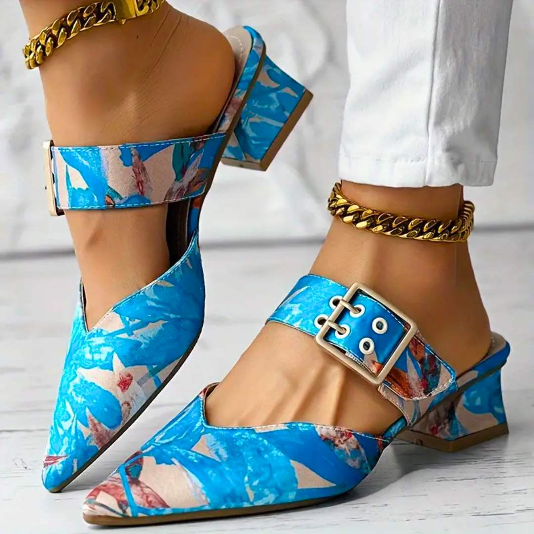 Klaartje - Women's Heel with Heel - Trendy &amp; Elegant
