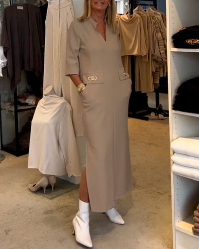 Dalah - Midi Jurk Voor Dames - Stijlvol & Comfortabel