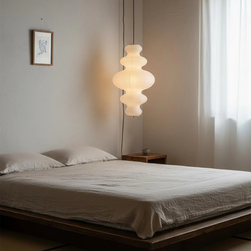 Akaria - Handcrafted Rice Paper Pendant Lamp for Kitchen Lighting