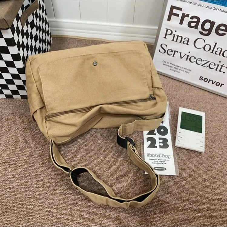 CrossStream - Trendy Schouder Messenger Slingtas