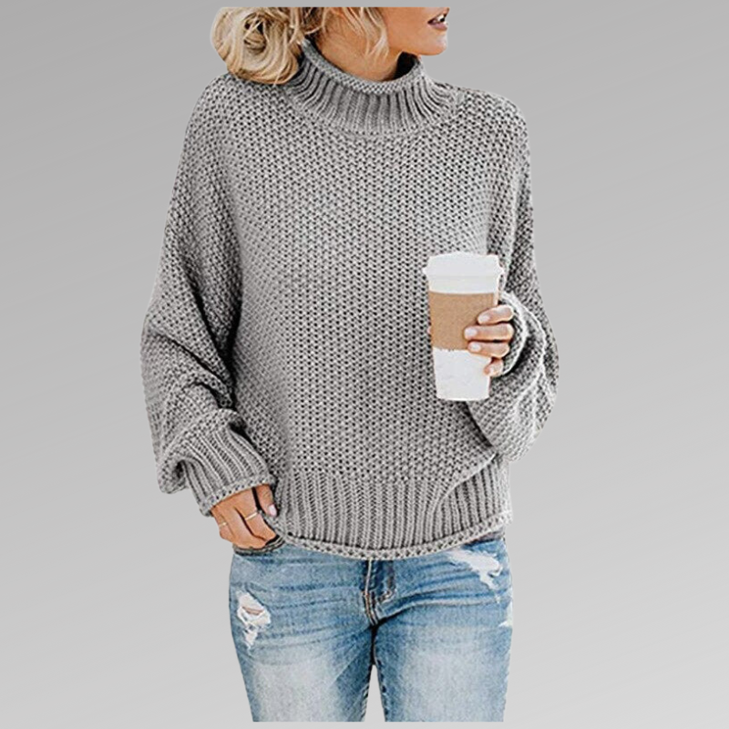 Macy - Trendy Halfhoge Coltrui voor Vrouwen