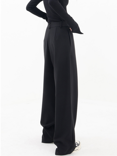 Flattering Asymmetrical Waist Women's Trousers