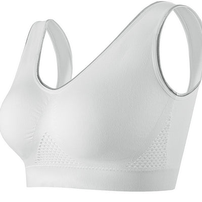 Femme | Plus size women's sports bra, breathable mesh and quick-drying