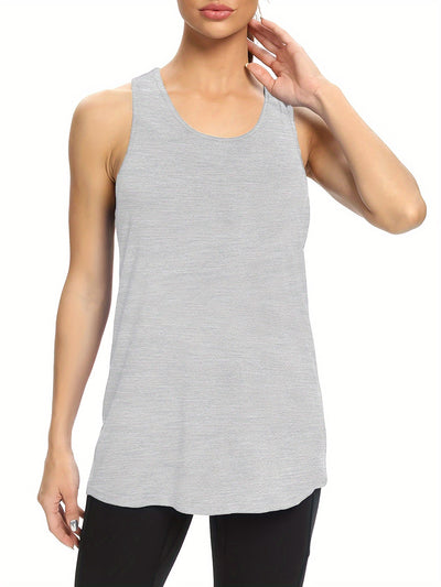 Noa | Sportieve lange dames tanktop