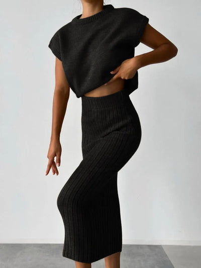 Abigalia - Moderne Gebreide Set voor Vrouwen