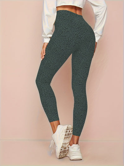 Luna | Leopard print high-waisted leggings