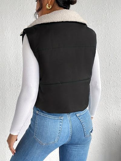 Elin | Fleece-lined quilted vest