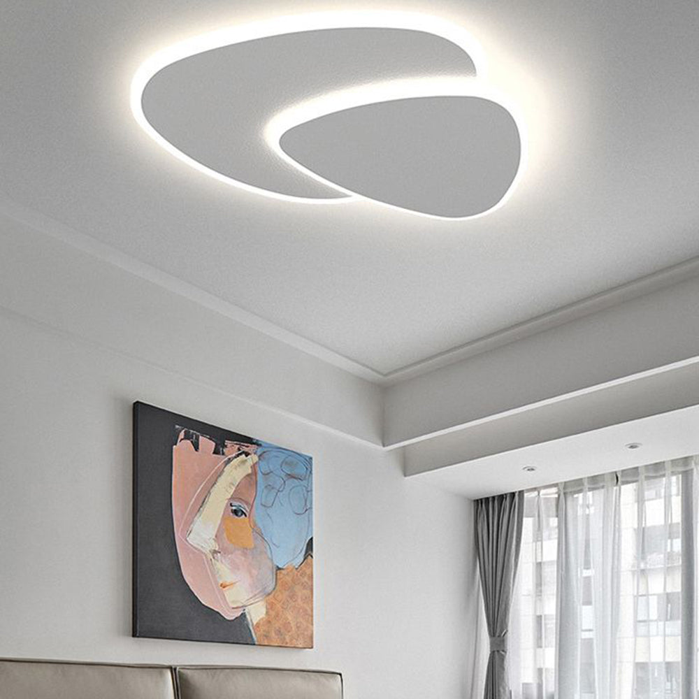 Aliven – Modern White Ceiling Light Metal Acrylic