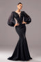 Celestine - Elegante Jurk met Sheer Mouwen