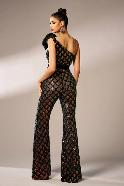 Isabeau - Multicolor Sequin Jumpsuit