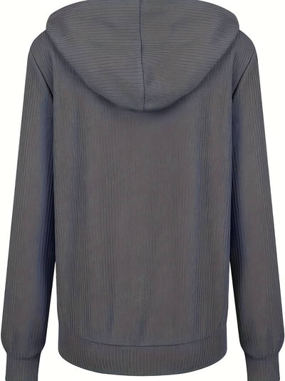 Sophie | Gebreid vest met capuchon
