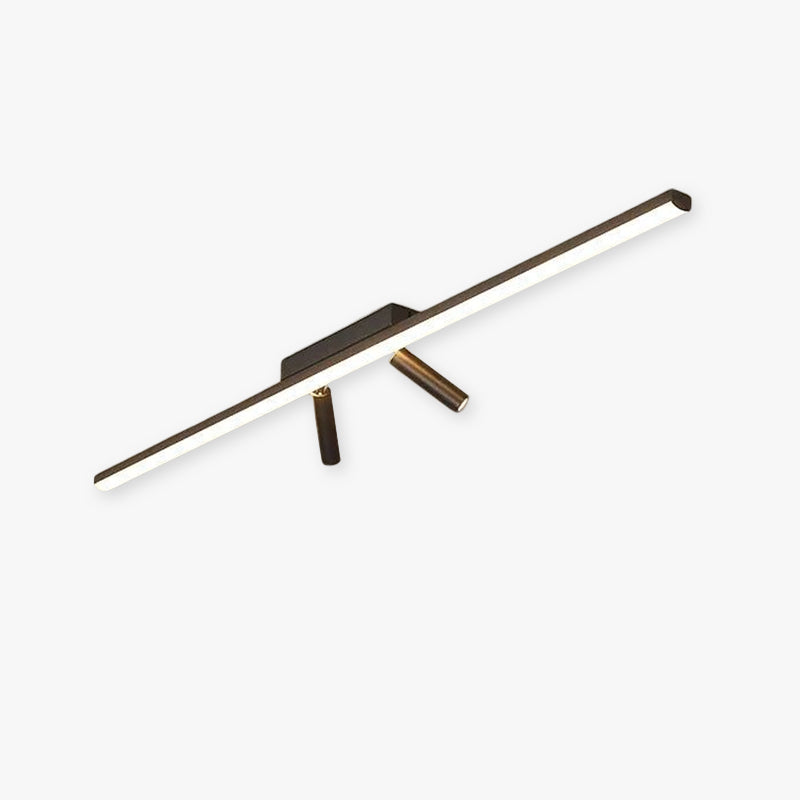 Arivon – Linear LED Ceiling Light Black For Living Room